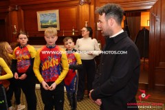 18/02/2026: Honours Reception for Sir Mark Cavendish, Government House, Douglas, Isle of Man. PICTURE BY DAVE KNEEN PHOTOGRAPHY.