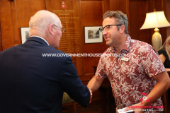 17/09/2025: Inter-Island Environment Meeting Reception, Government House, Isle of Man. PICTURE BY DAVE KNEEN PHOTOGRAPHY.