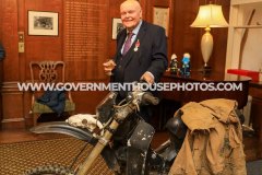 Investiture of Mr Reginald Derek (Derry) Kissack BEM. Photo by Callum Staley (CJS Photography)