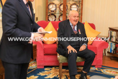 Investiture of Mr Reginald Derek (Derry) Kissack BEM. Photo by Callum Staley (CJS Photography)