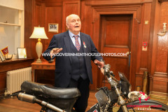 Investiture of Mr Reginald Derek (Derry) Kissack BEM. Photo by Callum Staley (CJS Photography)