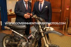 Investiture of Mr Reginald Derek (Derry) Kissack BEM. Photo by Callum Staley (CJS Photography)
