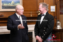 BEM investiture at Government House for Richard ‘Milky’ Quayle at Government House, Isle of Man -