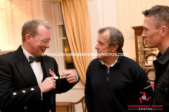 BEM investiture at Government House for Richard ‘Milky’ Quayle at Government House, Isle of Man -
