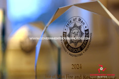The Isle of Man Fire and Rescue Service annual medal presentation at Government House -