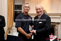 The Isle of Man Fire and Rescue Service annual medal presentation at Government House -