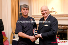 The Isle of Man Fire and Rescue Service annual medal presentation at Government House -