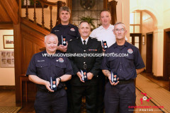 The Isle of Man Fire and Rescue Service annual medal presentation at Government House -