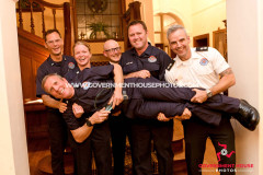 The Isle of Man Fire and Rescue Service annual medal presentation at Government House - the Project of the Year award presented to the team behind the breathing apparatus implementation project