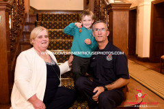 The Isle of Man Fire and Rescue Service annual medal presentation at Government House -