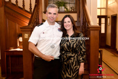 The Isle of Man Fire and Rescue Service annual medal presentation at Government House - the ‘Spirit of the Service’ award presented to Matt Tyrer