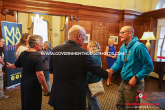 Manx Litfest Author’s Evening at Government House. Photo by Callum Staley (CJS Photography)