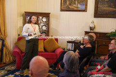 Manx Litfest Author’s Evening at Government House. Photo by Callum Staley (CJS Photography)