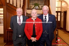A reception at Government House for Stephen Carter, Captain of the Parish of Lonan, who was awarded an MBE in the King's Birthday Honours List 2024