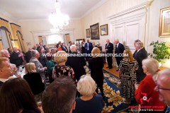 A reception at Government House for Stephen Carter, Captain of the Parish of Lonan, who was awarded an MBE in the King's Birthday Honours List 2024