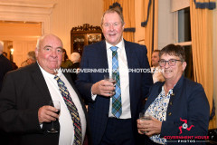A reception at Government House for Stephen Carter, Captain of the Parish of Lonan, who was awarded an MBE in the King's Birthday Honours List 2024