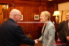 24/02/2026: MBE Reception for Mrs Jennifer Houghton, Government House, Douglas, Isle of Man. PICTURE BY DAVE KNEEN/GOVERNMENTHOUSEPHOTOS.COM