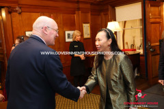 24/02/2026: MBE Reception for Mrs Jennifer Houghton, Government House, Douglas, Isle of Man. PICTURE BY DAVE KNEEN/GOVERNMENTHOUSEPHOTOS.COM