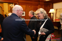 24/02/2026: MBE Reception for Mrs Jennifer Houghton, Government House, Douglas, Isle of Man. PICTURE BY DAVE KNEEN/GOVERNMENTHOUSEPHOTOS.COM