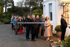 MBE Investiture for Julie Stokes at Government House, Isle of Man -