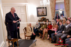 MBE Investiture for Julie Stokes at Government House, Isle of Man -