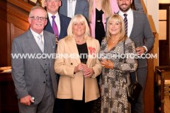 MBE Investiture for Julie Stokes at Government House, Isle of Man -