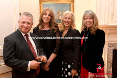MBE Investiture for Julie Stokes at Government House, Isle of Man -