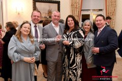 MBE Investiture for Julie Stokes at Government House, Isle of Man -