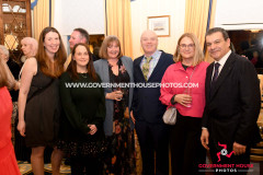 MBE Investiture for Julie Stokes at Government House, Isle of Man -