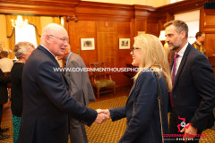 10/09/2025: MBE Reception for TVR Nigel Godfrey, Government House, Isle of Man. PICTURE BY DAVE KNEEN PHOTOGRAPHY.