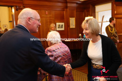 10/09/2025: MBE Reception for TVR Nigel Godfrey, Government House, Isle of Man. PICTURE BY DAVE KNEEN PHOTOGRAPHY.