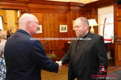 10/09/2025: MBE Reception for TVR Nigel Godfrey, Government House, Isle of Man. PICTURE BY DAVE KNEEN PHOTOGRAPHY.