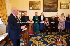 10/09/2025: MBE Reception for TVR Nigel Godfrey, Government House, Isle of Man. PICTURE BY DAVE KNEEN PHOTOGRAPHY.