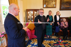 10/09/2025: MBE Reception for TVR Nigel Godfrey, Government House, Isle of Man. PICTURE BY DAVE KNEEN PHOTOGRAPHY.