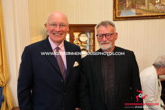 10/09/2025: MBE Reception for TVR Nigel Godfrey, Government House, Isle of Man. PICTURE BY DAVE KNEEN PHOTOGRAPHY.