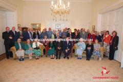 10/09/2025: MBE Reception for TVR Nigel Godfrey, Government House, Isle of Man. PICTURE BY DAVE KNEEN PHOTOGRAPHY.
