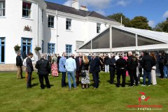 A reception at Government House for the Manx Grand Prix and Mannin Cancers’ ‘Wheelie Good Cause’