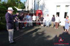 23/06/2026: Isle of Man Government House Phone Box Launch with Code Club. PICTURE BY DAVE KNEEN/WWW.GOVERNMENTHOUSEPHOTOS.COM