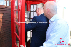 23/06/2026: Isle of Man Government House Phone Box Launch with Code Club. PICTURE BY DAVE KNEEN/WWW.GOVERNMENTHOUSEPHOTOS.COM
