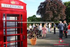 23/06/2026: Isle of Man Government House Phone Box Launch with Code Club. PICTURE BY DAVE KNEEN/WWW.GOVERNMENTHOUSEPHOTOS.COM
