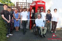23/06/2026: Isle of Man Government House Phone Box Launch with Code Club. PICTURE BY DAVE KNEEN/WWW.GOVERNMENTHOUSEPHOTOS.COM