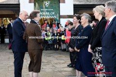 Her Royal Highness the Princess Royal visits the Isle of Man on Thursday, October 17 2024 -