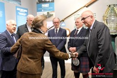 Her Royal Highness the Princess Royal visits the Isle of Man on Thursday, October 17 2024 -