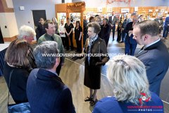 Her Royal Highness the Princess Royal visits the Isle of Man on Thursday, October 17 2024 -