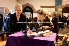 Her Royal Highness the Princess Royal visits the Isle of Man on Thursday, October 17 2024 -