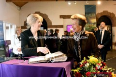 Her Royal Highness the Princess Royal visits the Isle of Man on Thursday, October 17 2024 -