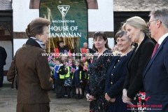 Her Royal Highness the Princess Royal visits the Isle of Man on Thursday, October 17 2024 -