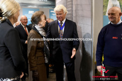 Her Royal Highness the Princess Royal visits the Isle of Man on Thursday, October 17 2024 -