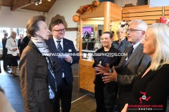 Her Royal Highness the Princess Royal visits the Isle of Man on Thursday, October 17 2024 -