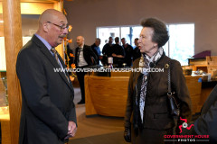 Her Royal Highness the Princess Royal visits the Isle of Man on Thursday, October 17 2024 -